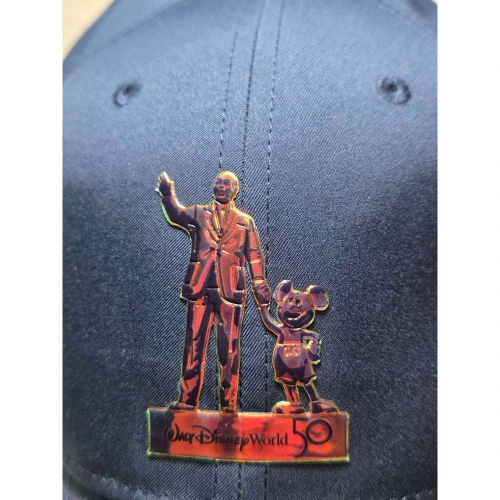 Walt Disney World 2021 50th Anniversary Legacy 91 Nike Dri-Fit Golf Hat Cap Navy